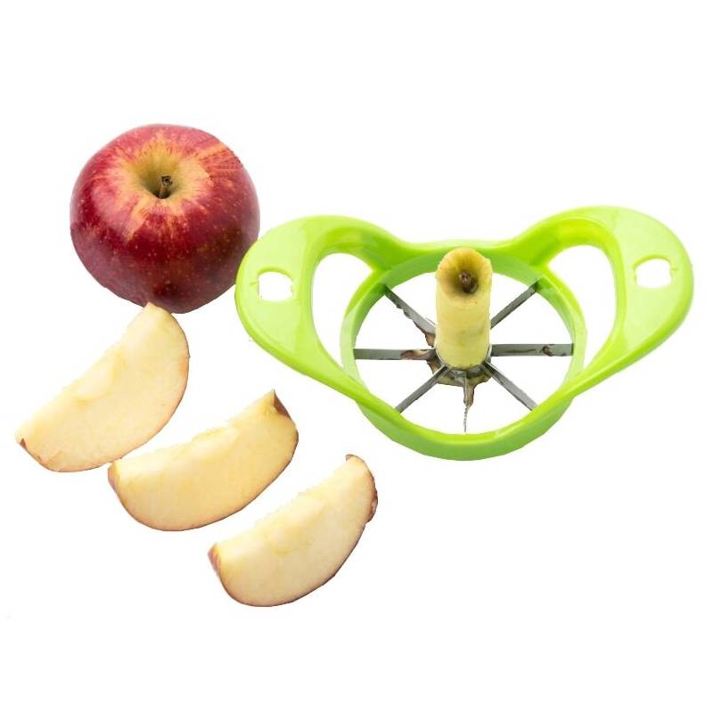 Cortador de manzana de gajos y descarozador