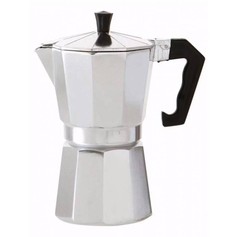Cafetera Volturno Moka Alumino Mate 12 Pocillos.