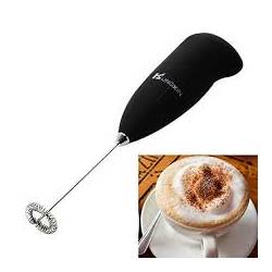Batidor de cafe con leche, capuchino, mixer espumador