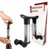bomba de vacio vino con 2 tapones
