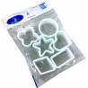 Cortantes plasticos para cookies