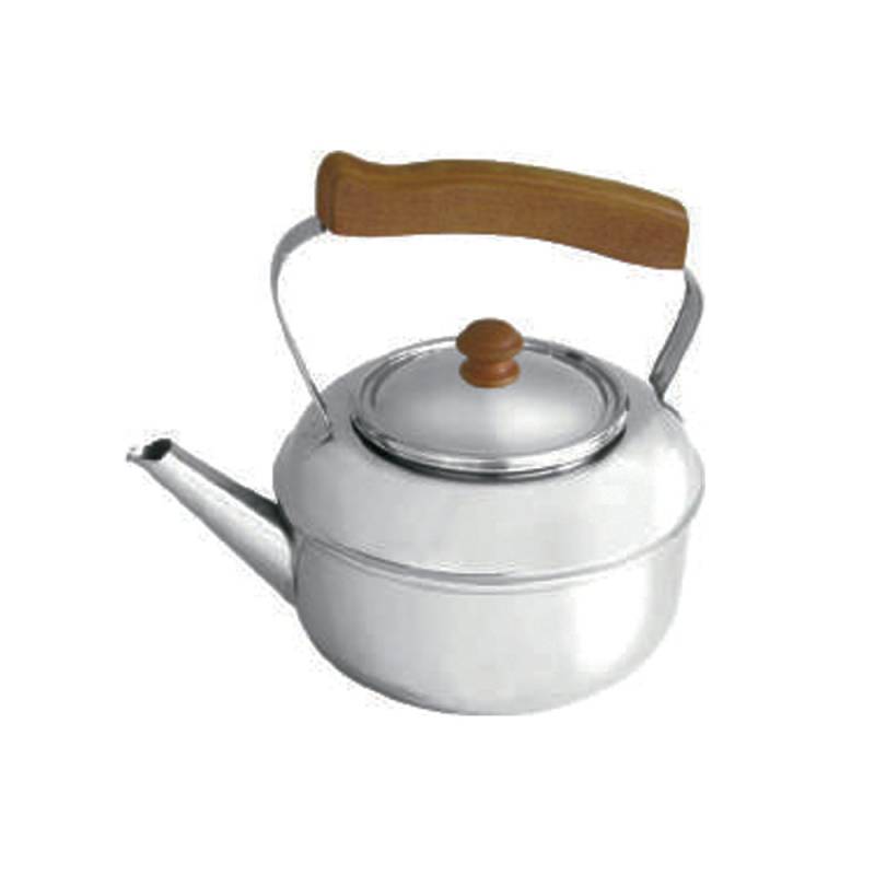 Pava acero inoxidable mango madera Carol