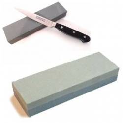 Piedra para afilar cuchillos doble