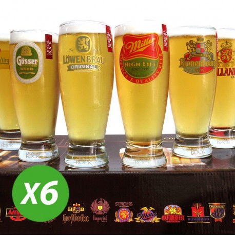 Chop de Cerveza set de 6