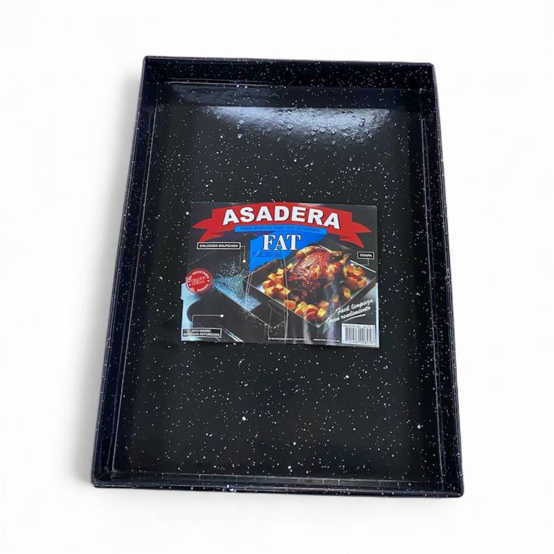 Asadera enlozada 29 x 39 cm