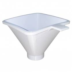 Embudo plastico para frasco