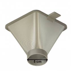 Embudo plastico para frasco