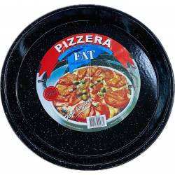 Molde pizzera enlozada 36 cm