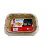 Bandeja descartable rectangular 21 x 14 cm para Air Fryer x 50