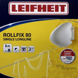 Tender de pared extensible Leifheit Rollfix 80