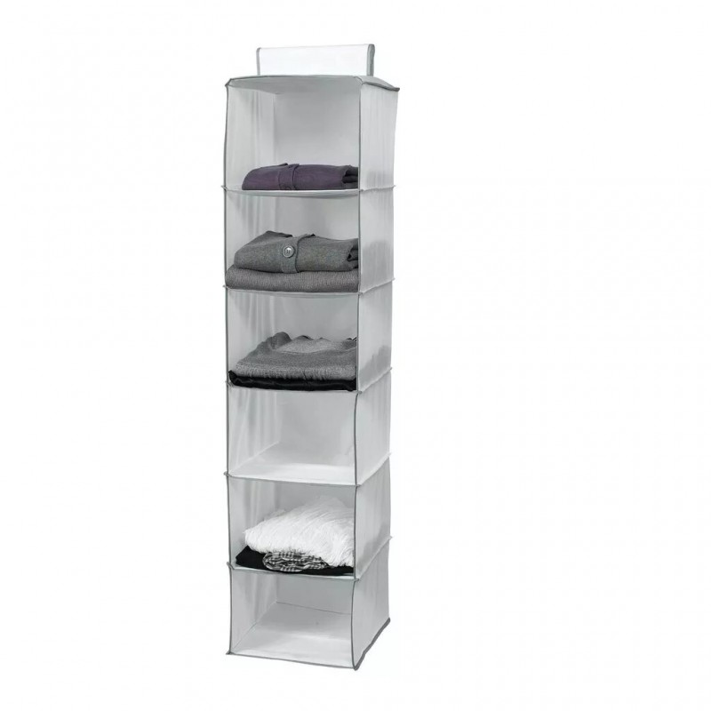 Organizador De Ropa Colgante 6 Estantes COMPACTOR