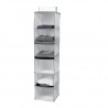 Organizador De Ropa Colgante 6 Estantes COMPACTOR